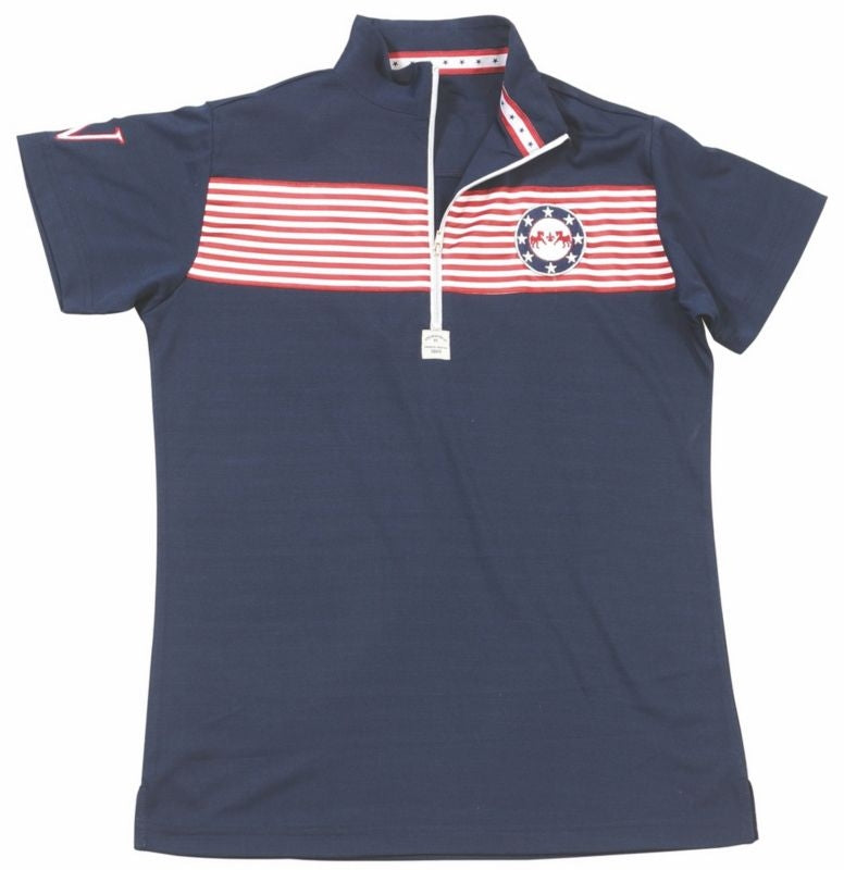 Equine Couture Ladies Patriot S/S Polo