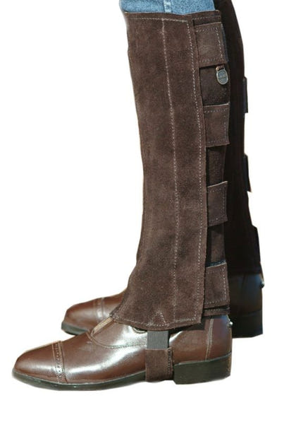 Ovation Ladies Suede 1/2 Chap with Velcro