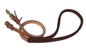 Fabtron Suede Wrapped Barrel Rein