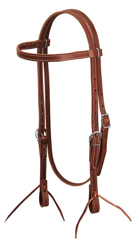 Weaver Brown Latigo Leather Browband Headstall
