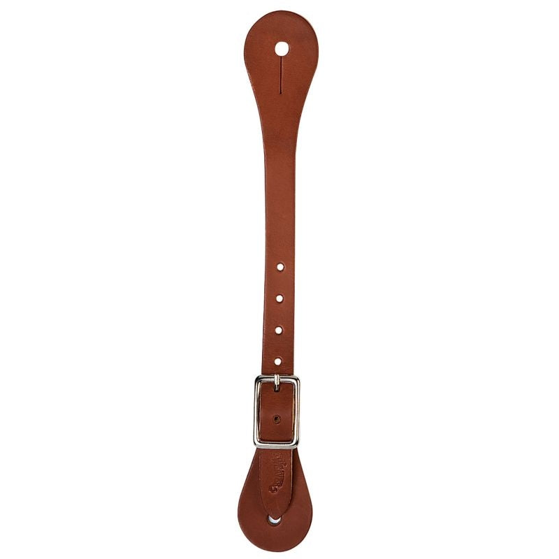 Weaver Brown Latigo Leather Single Ply Spur Straps