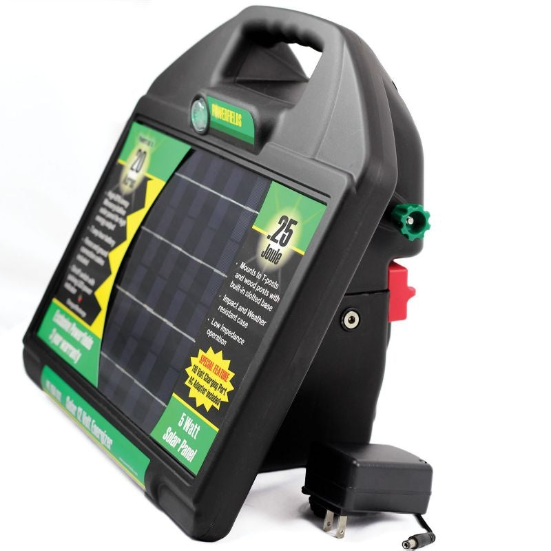 Powerfields 12V 20 Acre Solar Energizer .25 Joules