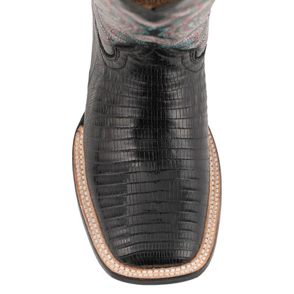 Ferrini Ladies Teju Lizard Sq Toe Boots