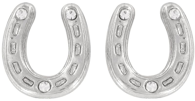 Crystal Horseshoe Earrings