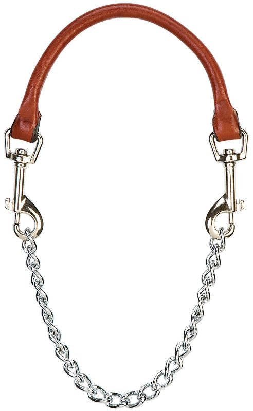 Weaver Leather and Chain Goat Collar