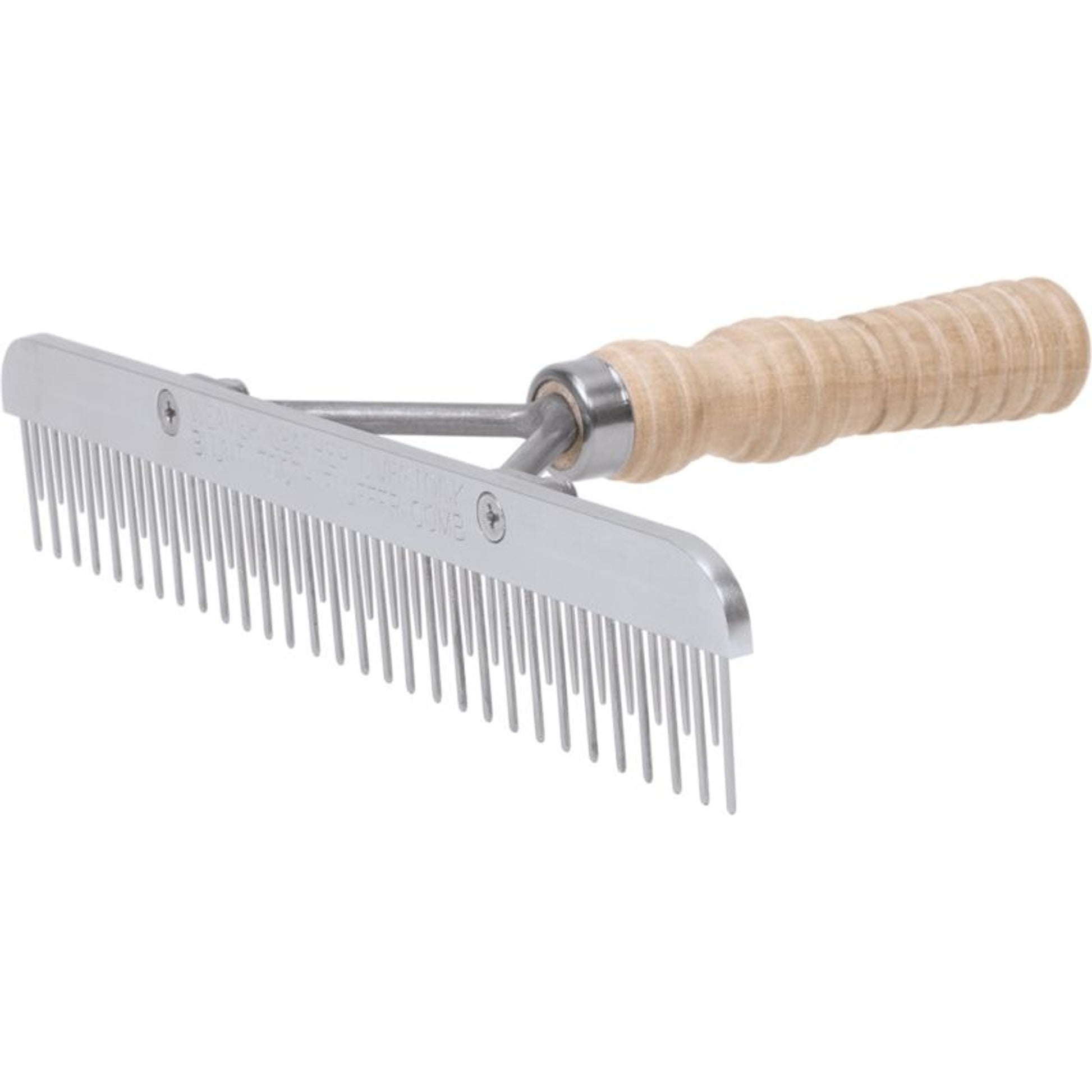 Blunt Tooth Fluffer Wood Handle SS Blade