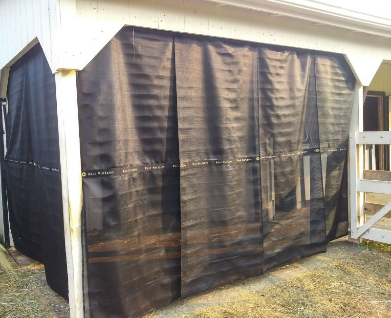 Kool Kurtains 36in Panel Black