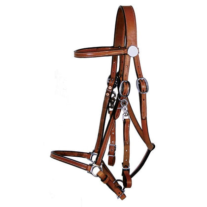 Tucker Halter Bridle Lite with Brass
