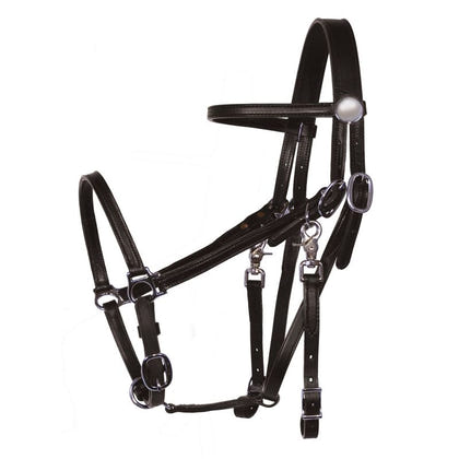 Tucker Halter Bridle Lite with Brass