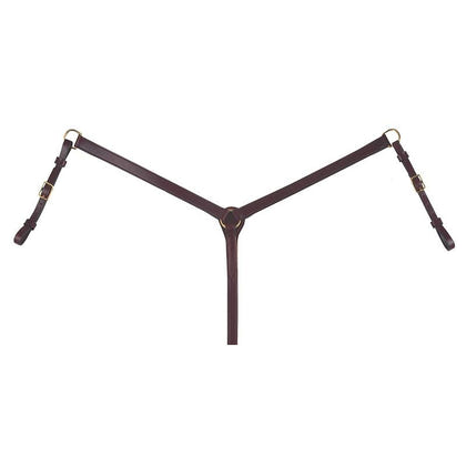 Tucker Standard 3-Piece Breast Strap Cob Brn