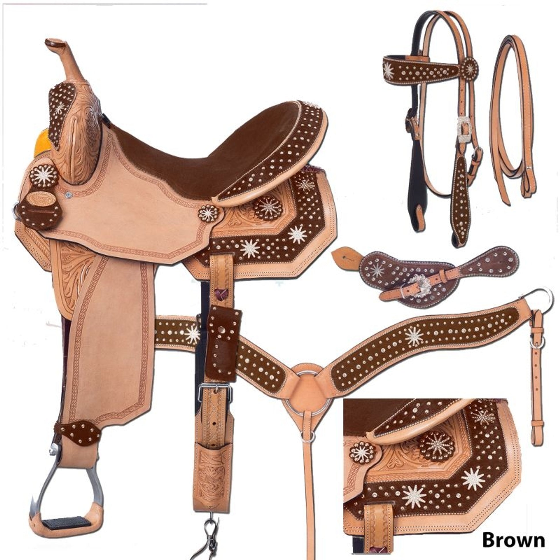 Silver Royal High Noon Saddle Package