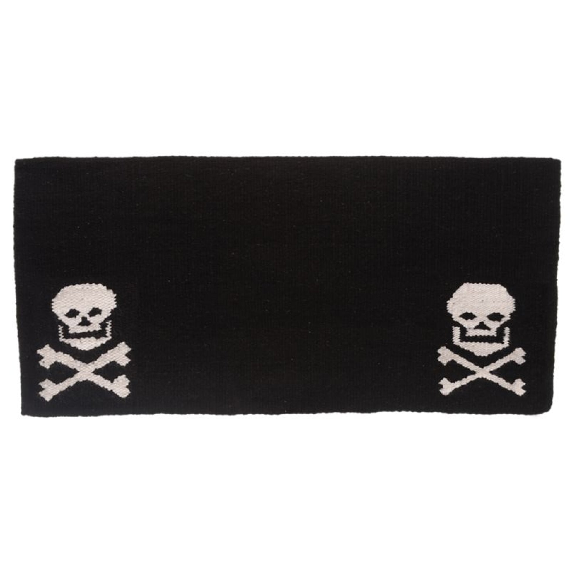 Tough1 Skulls Wool Saddle Blanket