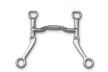 Myler SS 7 Flat Shank Tilt Port