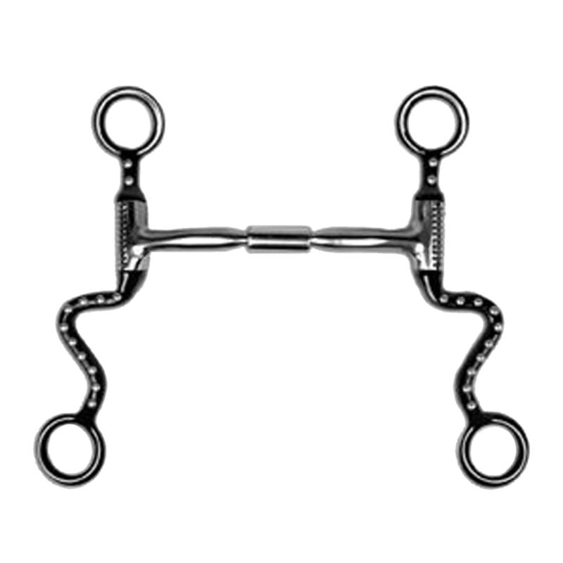 Myler Black Steel 7 Shank Comfort Snaffle Wide