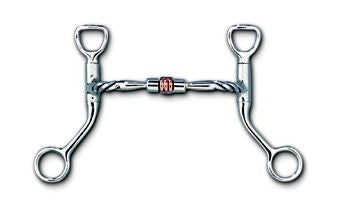 Myler 5 HBT Shank Twist Snaffle Copper Roller