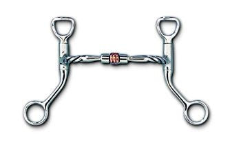 Myler 5 HBT Shank Twist Snaffle Copper Roller