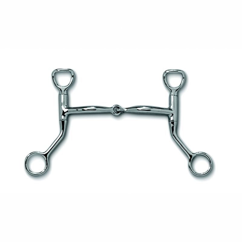 Myler SS 5 HBT Shank Sweet Iron Snaffle 3/8