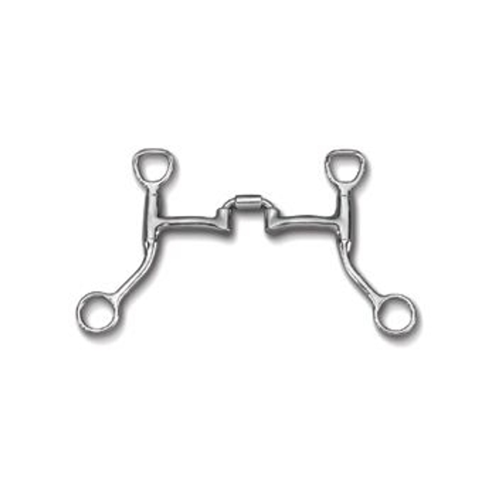 Myler SS 5 HBT Shank Correctional Low Port Barrel