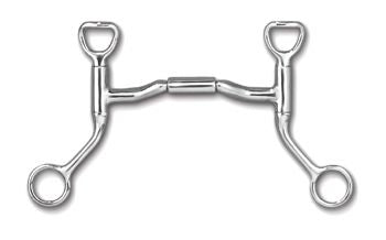 Myler SS 5 HBT Shank Forward Tilt Port Barrel