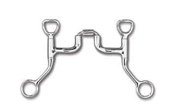 Myler SS 5 HBT Shank Correctional Port Barrel