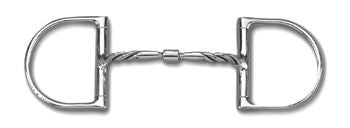 Myler SS 3 3/4 Dee Twisted Comfort Snaffle
