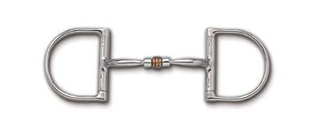 Myler SS 3 3/4 Dee Comfort Snaffle Copper Roller