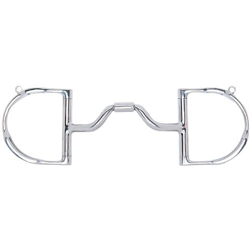 Myler SS 3 3/4 Dee with Hooks Ported Barrel