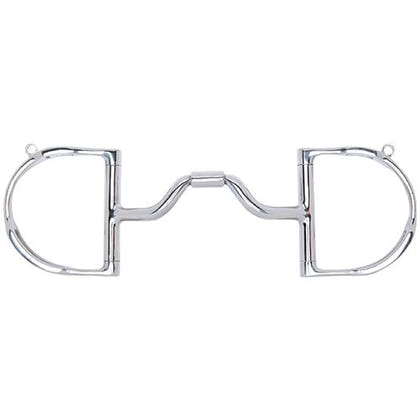 Myler SS 3 3/4 Dee with Hooks Ported Barrel