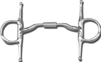 Myler SS FullCheek with Hook Low Port Comfort Snaffle