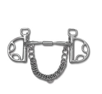 Myler SS Kimberwick Comfort Snaffle Wide Barrel