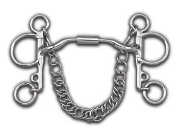 Myler SS Pelham Low Port Comfort Snaffle