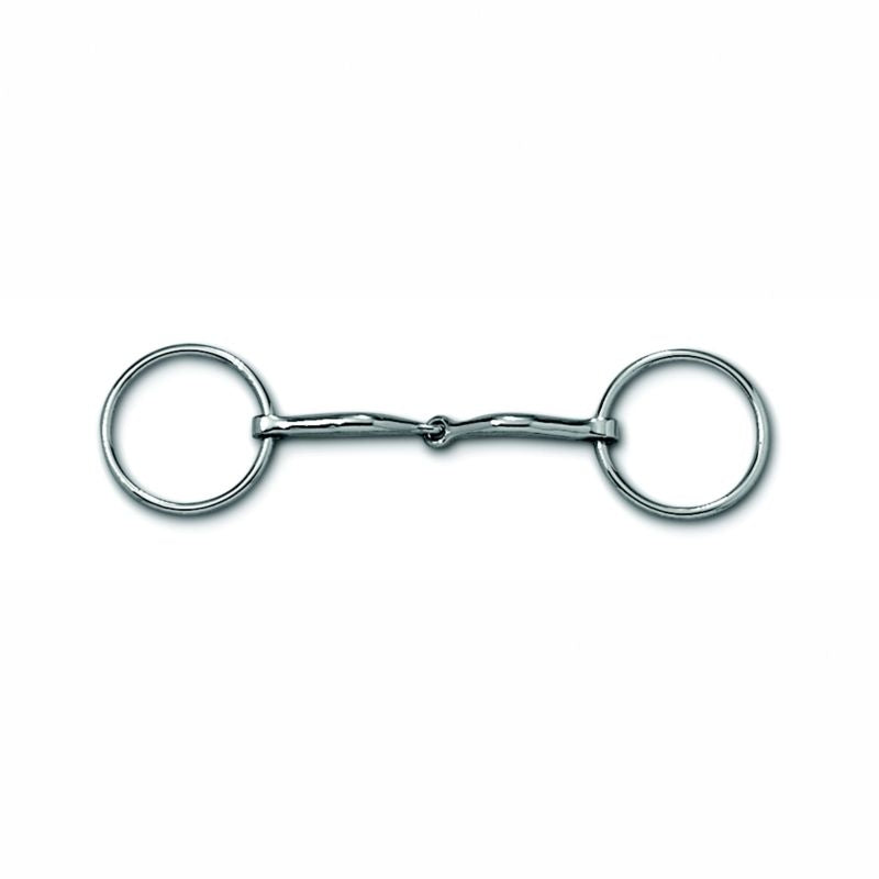 Myler SS Loose Ring with Sweet Iron Snaffle