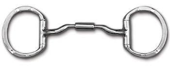 Myler Eggbutt with Hook Low Port Comfort Snaffle