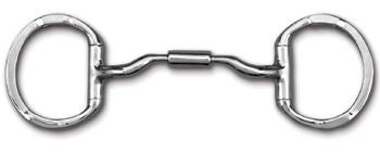Myler Eggbutt with Hook Low Port Comfort Snaffle