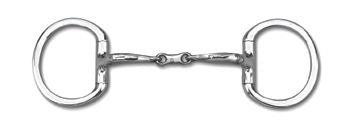 Myler SS Eggbutt with out Hooks French Link Snaffle