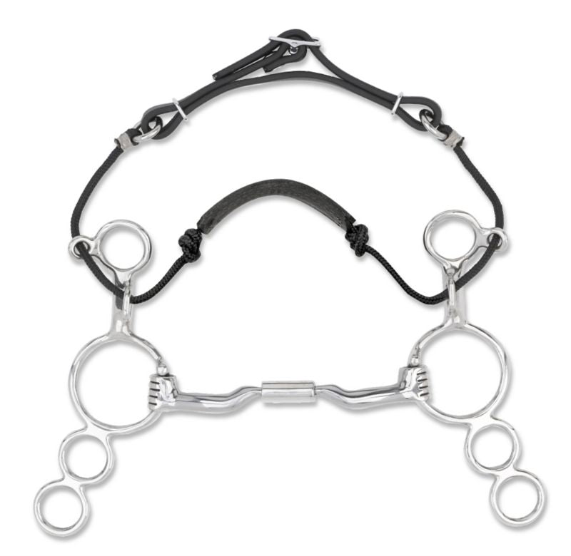 Myler 3Ring Combo Bit LowPort Comfort Snaffle
