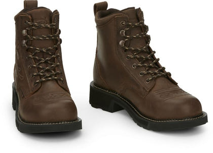 Justin Ladies Gypsy Katerina WP Steel Work Boots