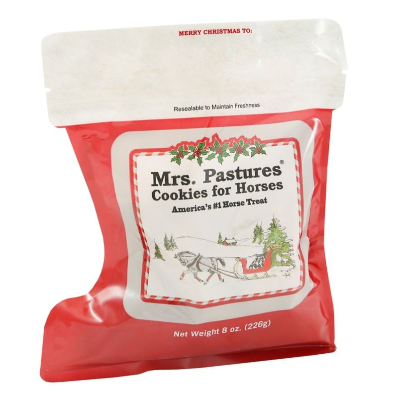 Mrs. Pastures Cookies 8oz Christmas Stocking