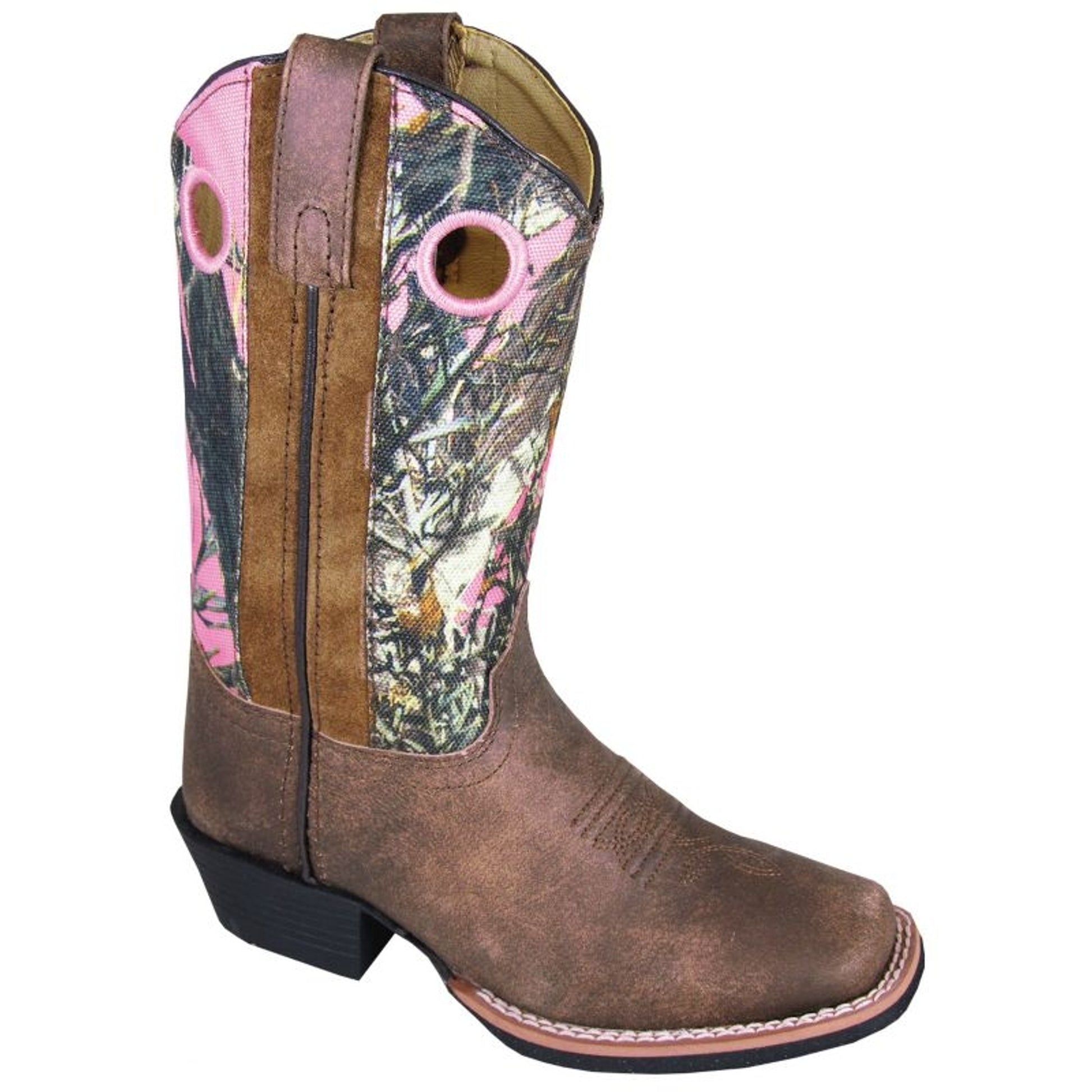 Smoky Mtn Kids True Timber Camo Sq Boots
