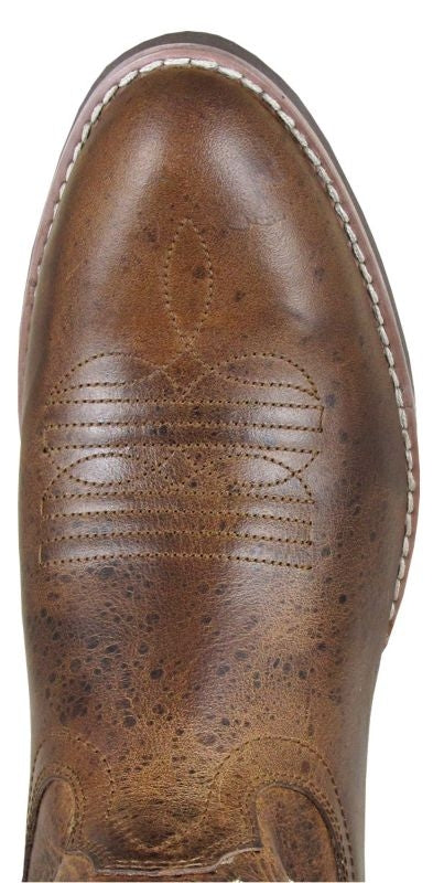 Smoky Mtn Ladies Amelia Rnd Toe Brown Boots