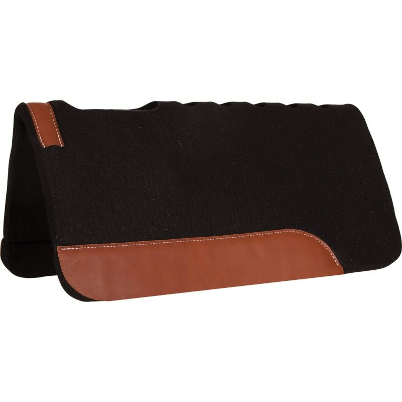 Mustang Black Felt Cut Back Vented Pad