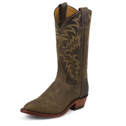Tony Lama Mens Round Toe Bay Apache Boots