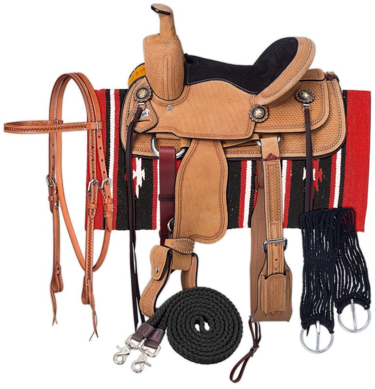 Royal King Bailey Yth Roper Saddle Pkg