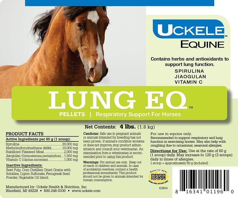 SmartEquine Lung Eq Respiratory Support Pellets