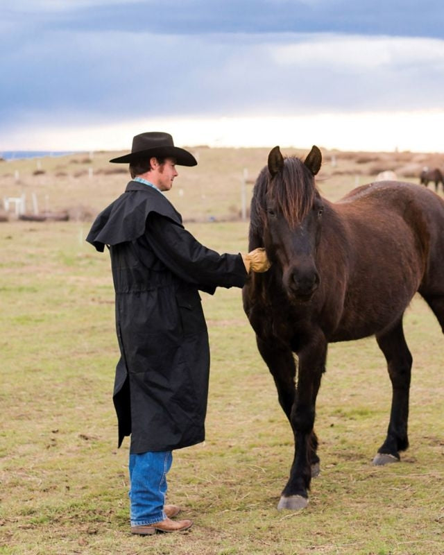 Outback Trading Stockman Duster X-Small Black