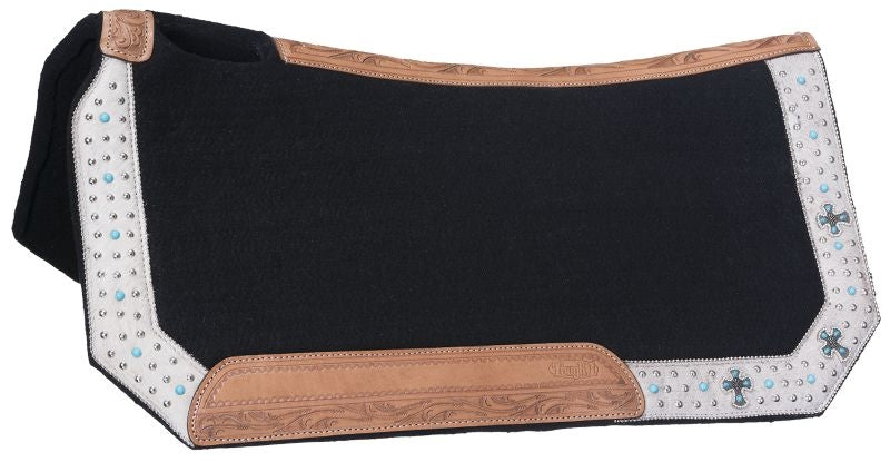 Silver Royal Desert Hope Wool Contour Saddle Pad