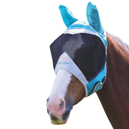 Shires FlyGuard Pro Fine Mesh Fly Mask with Ears