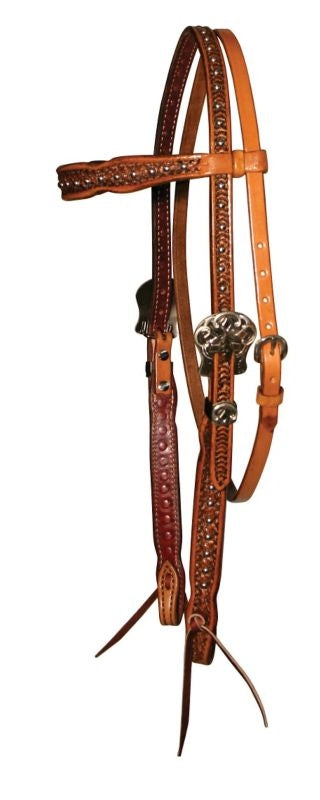 Reinsman Charmayne James Two-Toned Snowflake Hdstl