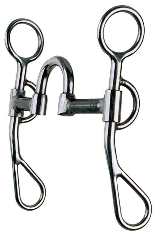 Reinsman Argentine Snaffle Med Port Correction Bit