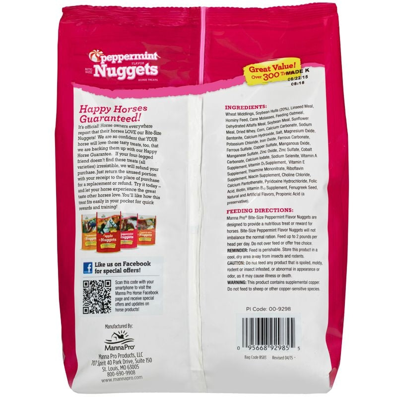 Manna Pro Bite Size Nuggets 4 lb.
